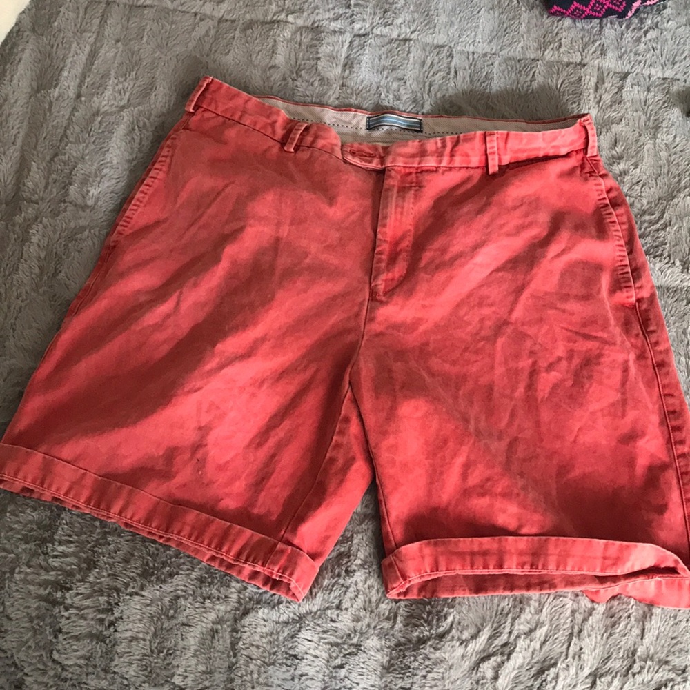 Peter Millar Red Shorts